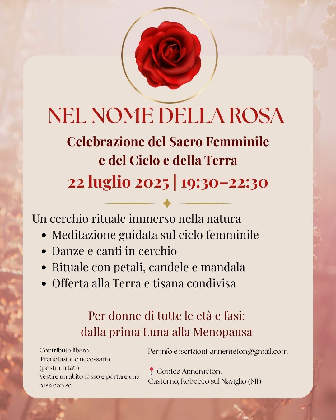 Celebrazione del Sacro Femminile